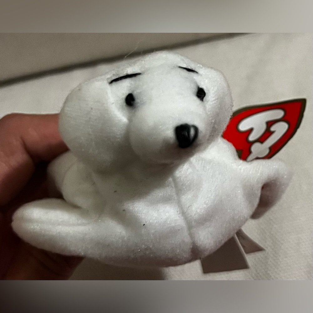 Ty Teenie Beanie Baby "Seamore" The Seal  Retired McDonald’s 1993